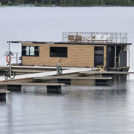Domek Na Wodzie - Houseboat -Sauna, Taras Na Dachu, Dwie Sypialnie Mikolajki (Mragowo) Exterior photo