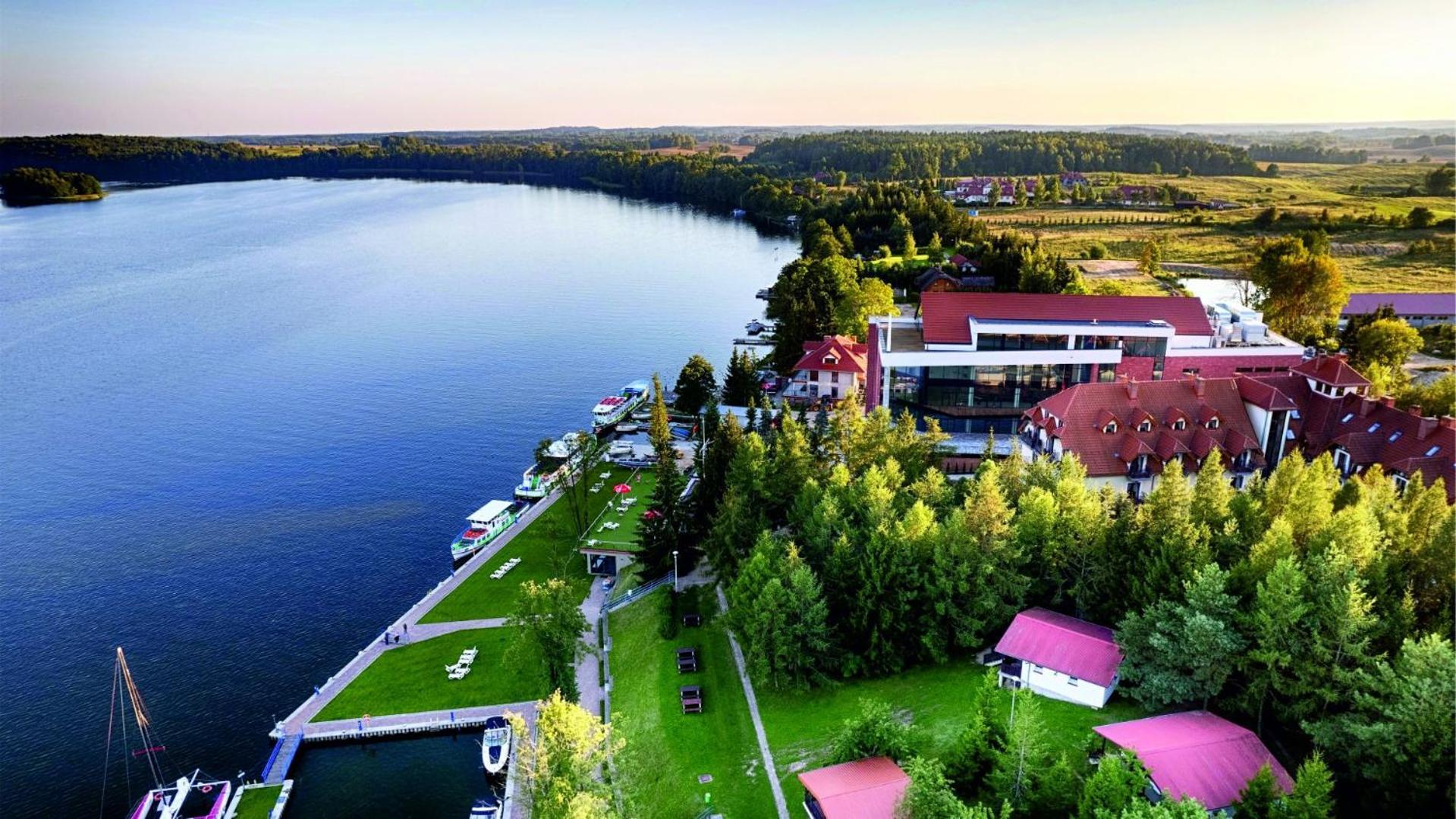 Domek Na Wodzie - Houseboat -Sauna, Taras Na Dachu, Dwie Sypialnie Mikolajki (Mragowo) Exterior photo